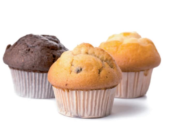 Muffin Kek Karışımı için katalogdaki kullanım örneği
